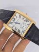 Copy Swiss Cartier Watch Yellow Black Leather  Gold Case  (2)_th.jpg